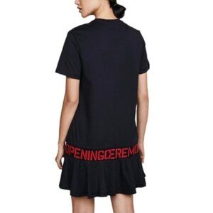 Opening CEREMONY black t-shirt dress Small @P